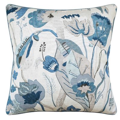 California Linen/Denim Pillow | 22x22