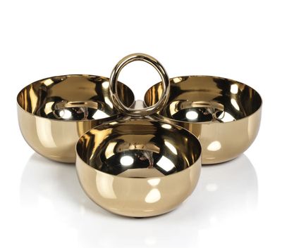 Aperitifs Cocktail Condiment Bowl Set | Gold