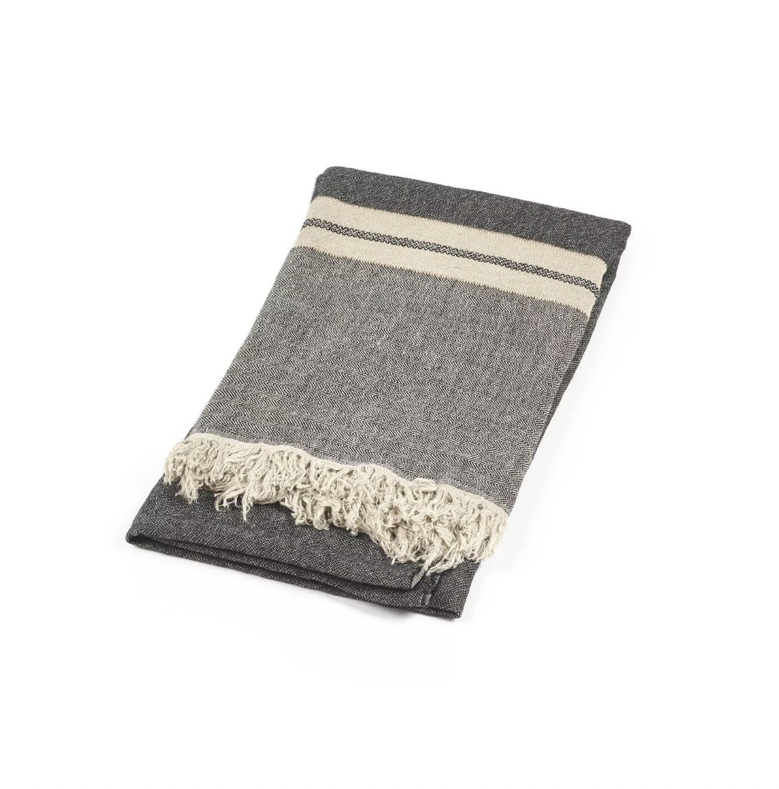 The Belgian Towel Fouta 43x71 | Tack Stripe