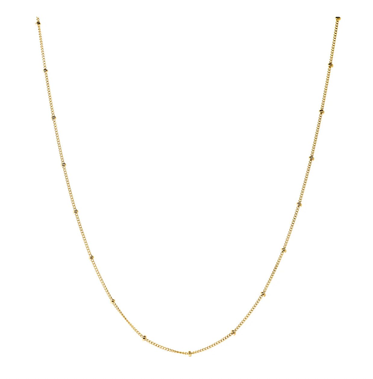Chloe Golden Ball Chain Necklace