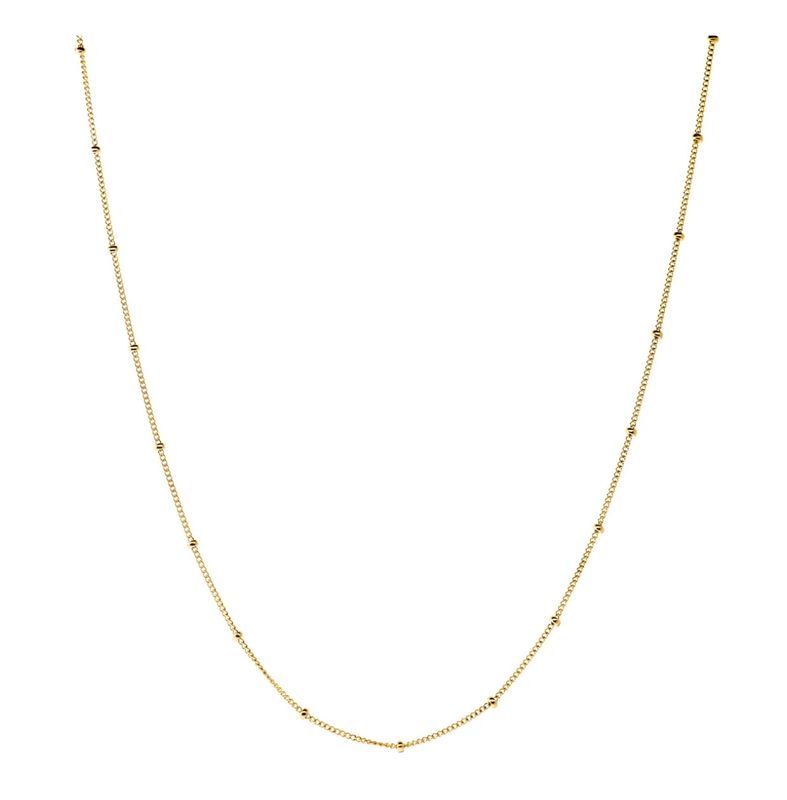 Chloe Golden Ball Chain Necklace