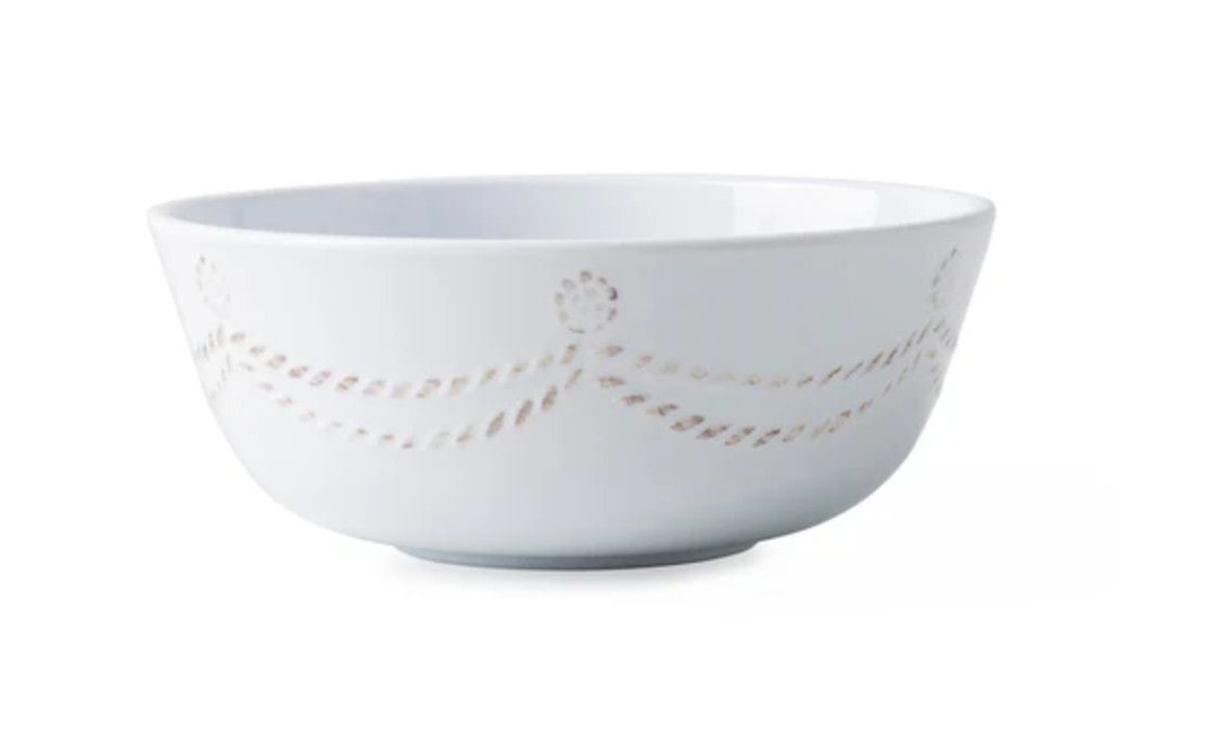 Berry &amp; Thread Melamine Cereal/Ice Cream Bowl | Whitewash