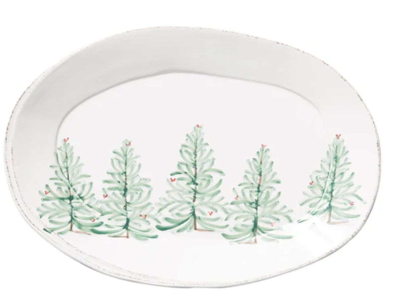 Lastra Holiday Oval Platter