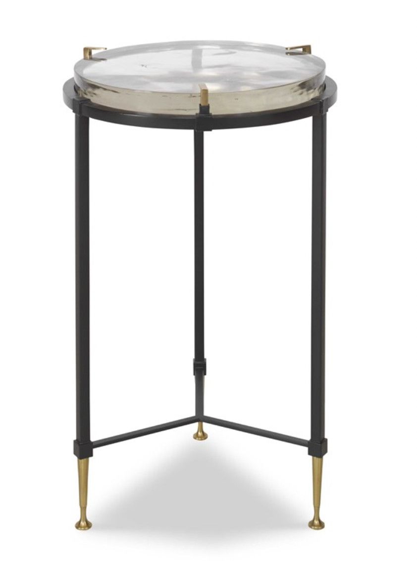 Ice Block Accent Table | Round