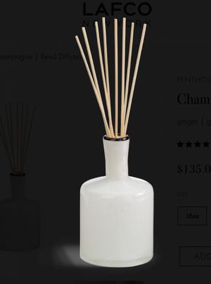 Champagne Reed Diffuser | Penthouse | 15 oz