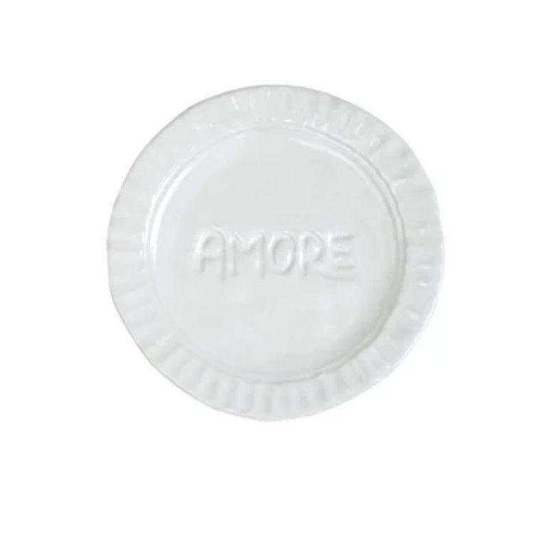 Pietra Serena Amore Plate