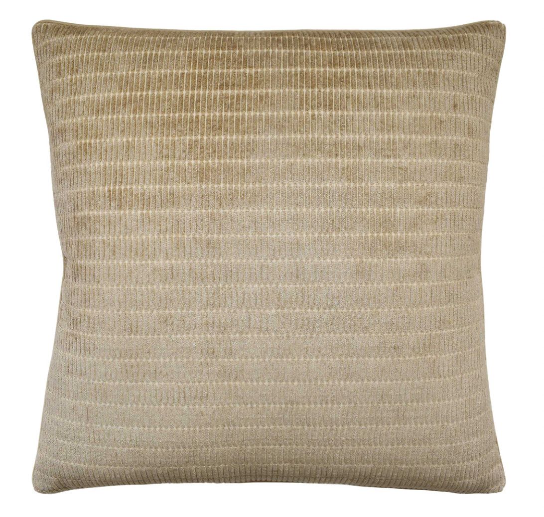 Tally Stripe Camel | 22x22