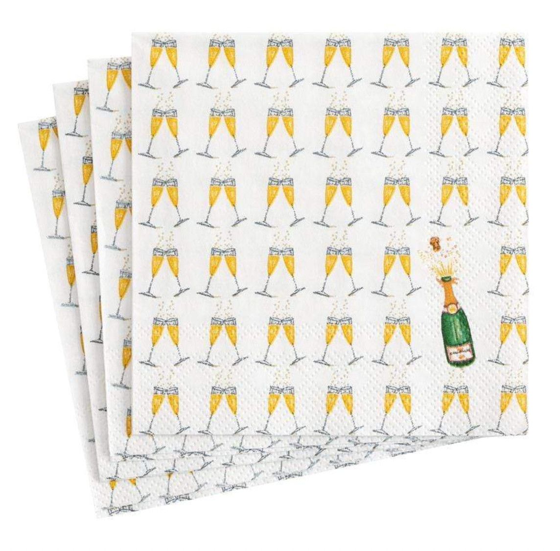 Bubbly Paper Cocktail Napkins