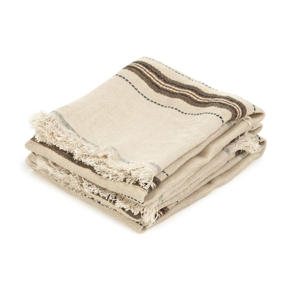The Belgian Guest Towel | Bruges Stripe | 21.5x25.5