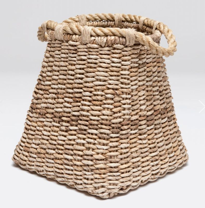 LARGE Raylan Basket | Bleached Banana Bark