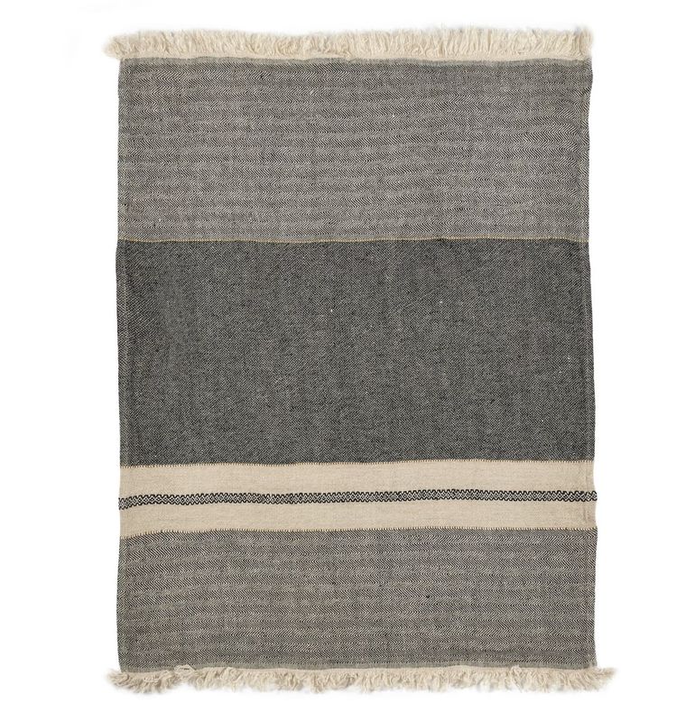 The Belgian Guest Towel | Tack Stripe | 21.5x25.5