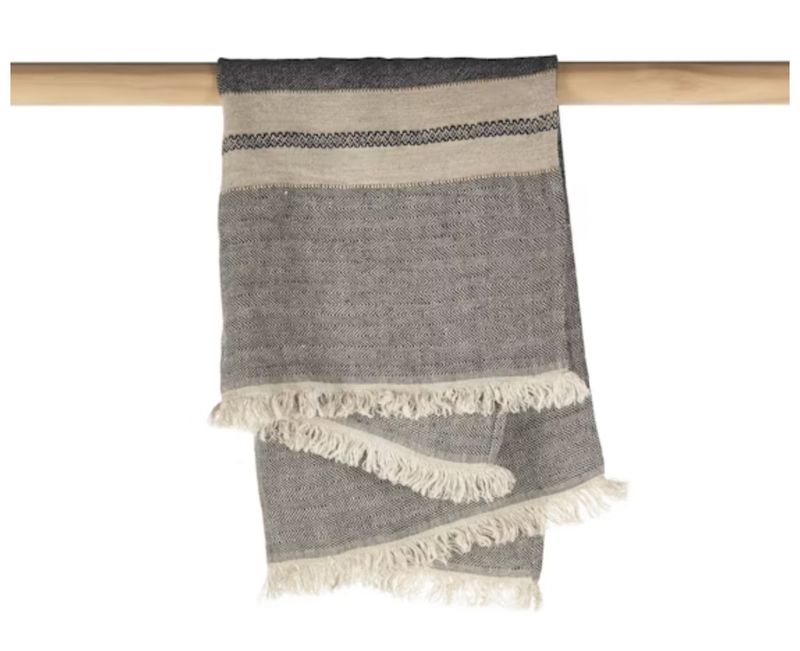The Belgian Guest Towel | Tack Stripe | 21.5x25.5