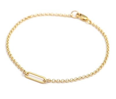 Reina Rolo Chain Bracelet