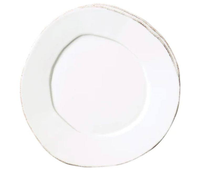 Lastra Salad Plate | White