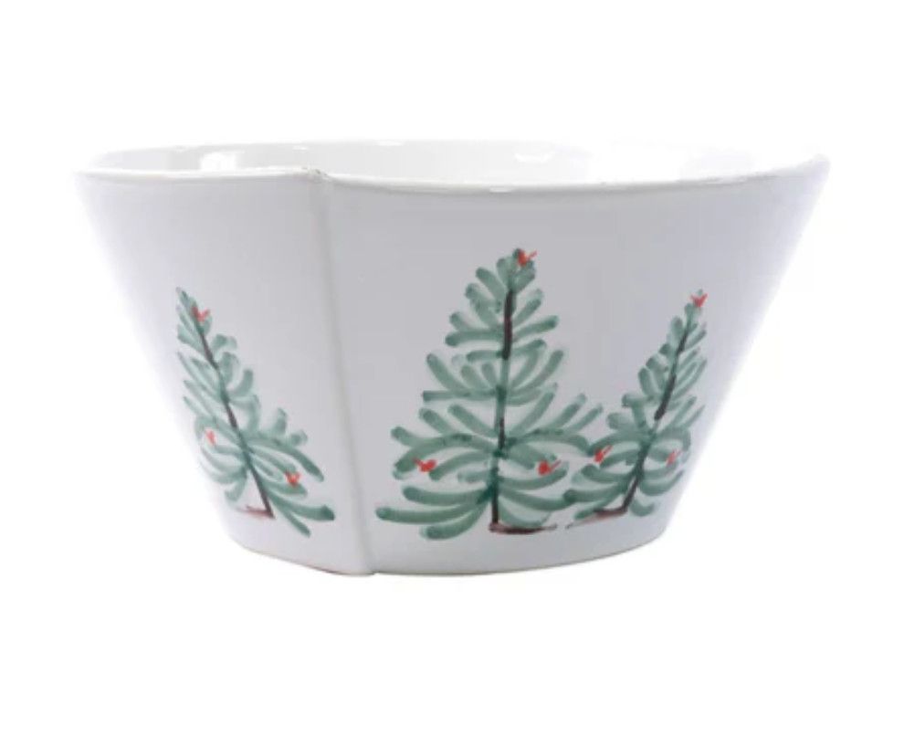 Lastra Holiday Medium Stacking Serving Bowl