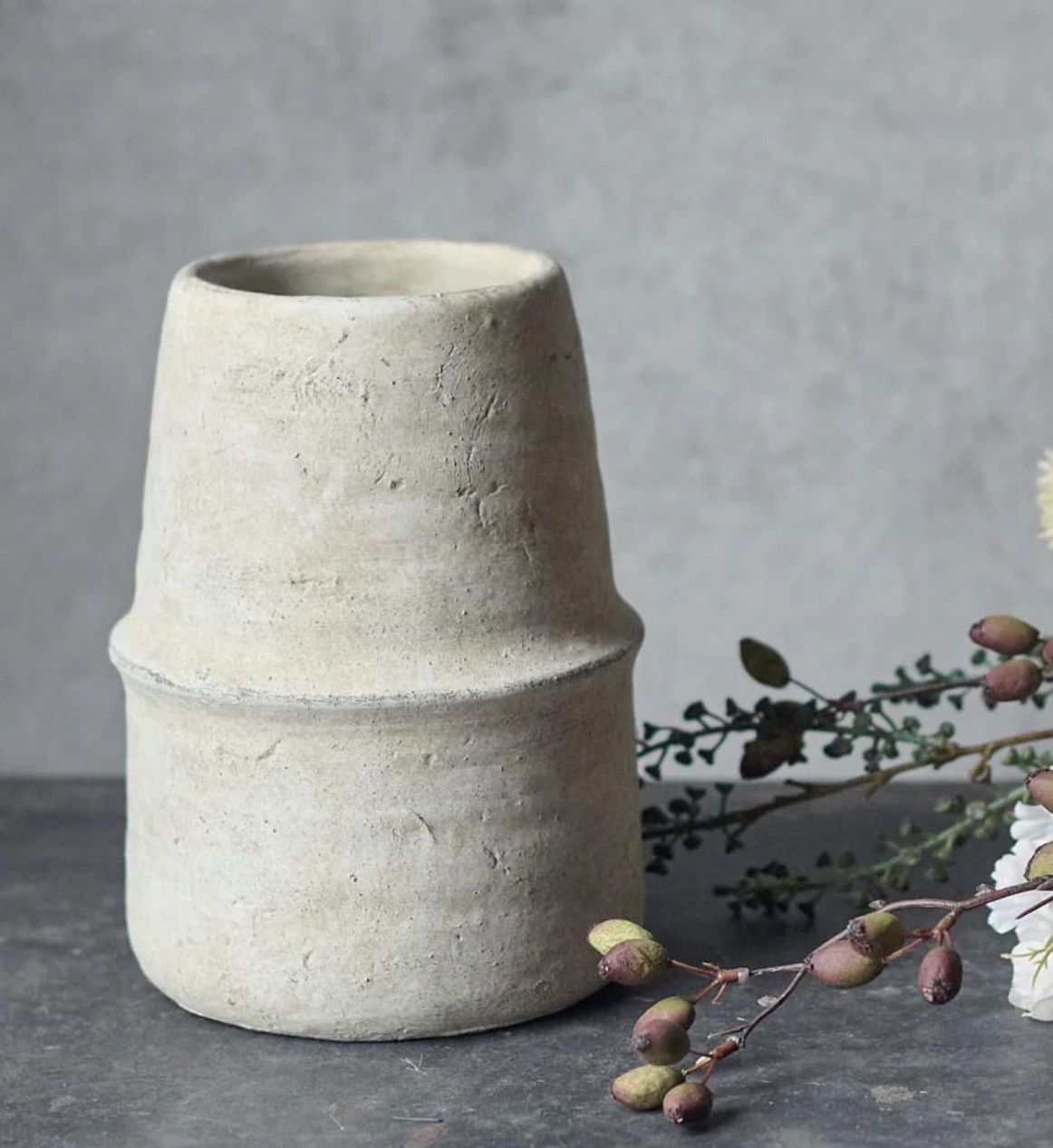 Selby Cement Vase