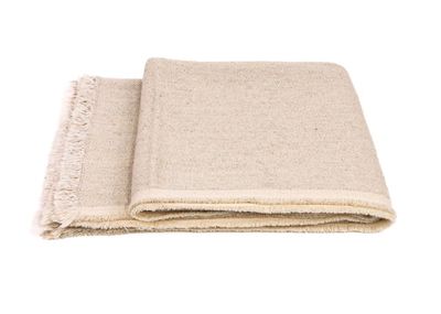 Johns Cream Throw #10  | 71x51