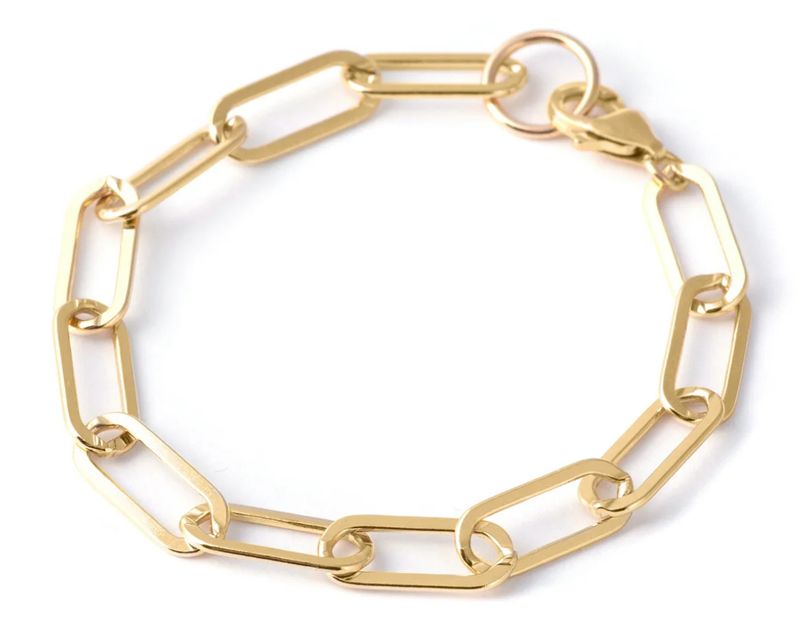 Mega Golden Link Bracelet