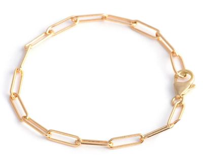 Large Golden Links Bracelet