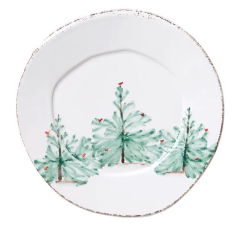 Lastra Holiday Salad Plate