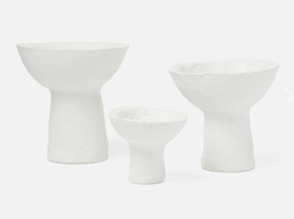 Caton Bowl on Pedestal | Set of 3