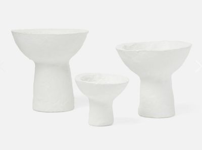 Caton Bowl on Pedestal | Set of 3