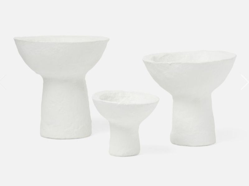 Caton Bowl on Pedestal | Set of 3
