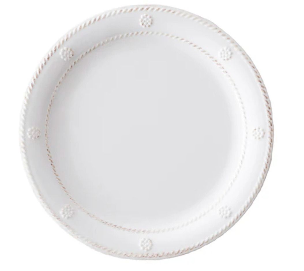 Berry &amp; Thread Melamine Dessert/Salad Plate |  Whitewash