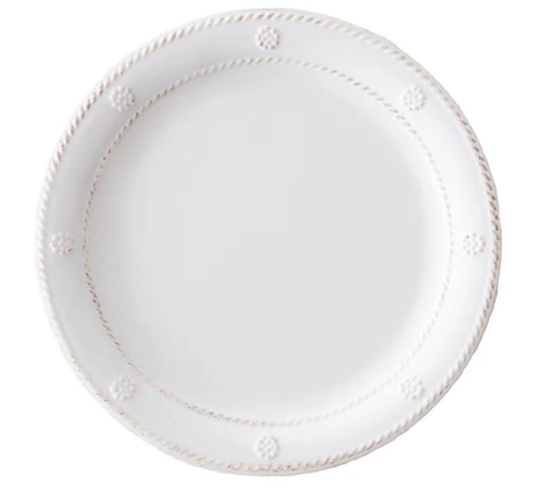 Berry &amp; Thread Melamine Dessert/Salad Plate |  Whitewash