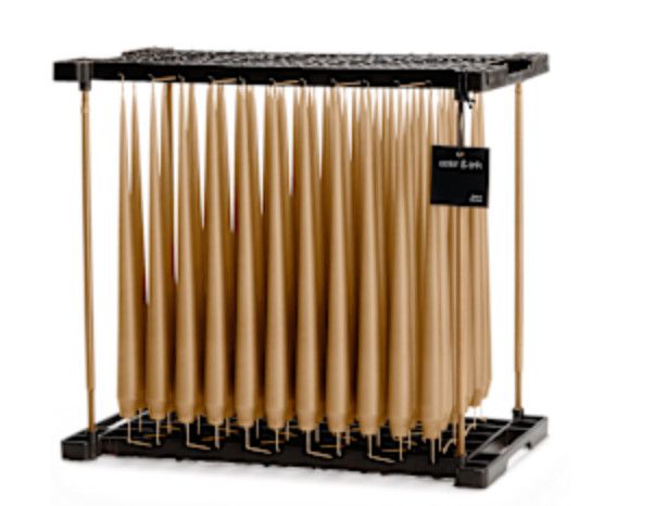 Taper Candles | ALMOND BUTTER 27 | Matt 42cm | PAIR
