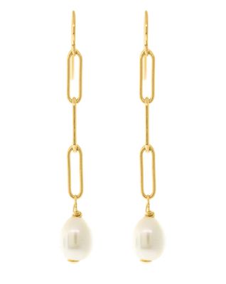 Julia Pearl Drop Earring | 2.25