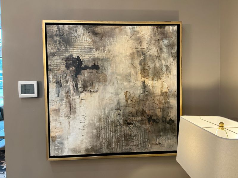 Cindy Waggoner | Tic Tac Toe | 38.5x38.5 Framed