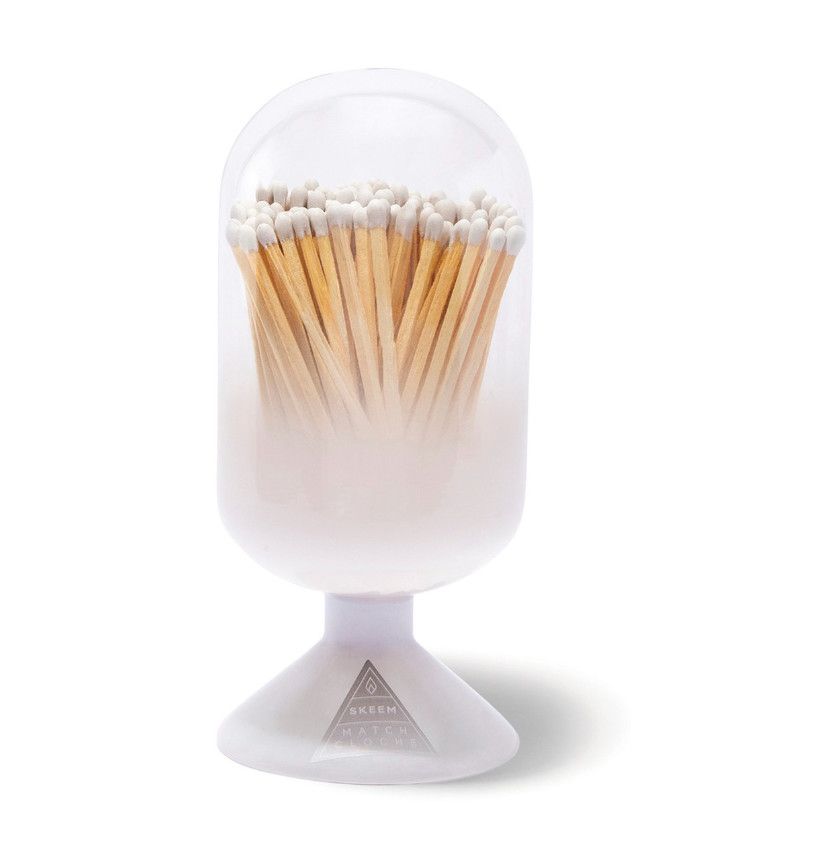 Cloud Match Cloche With White-Tipped Matches