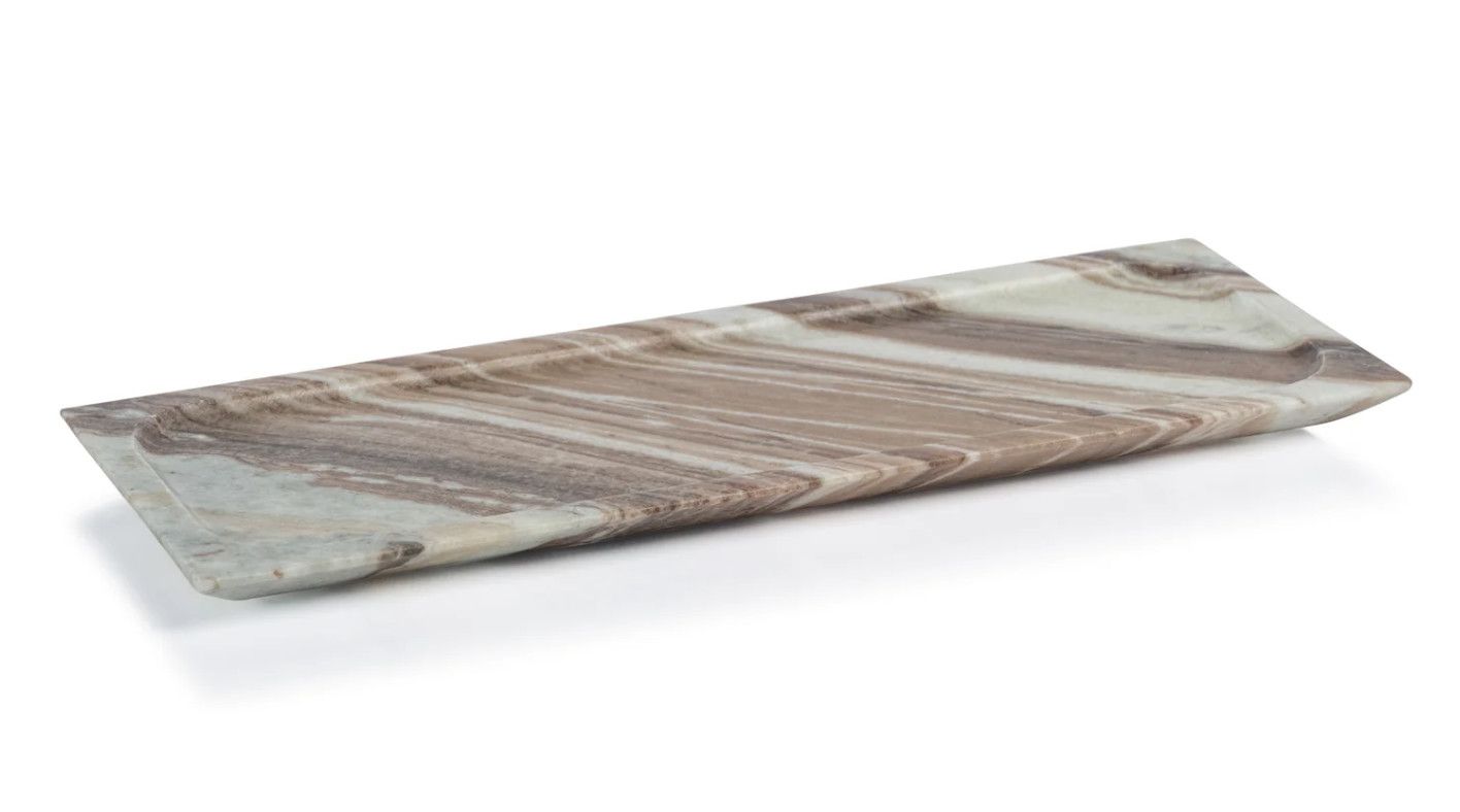 Arabescato Marble Tray Large