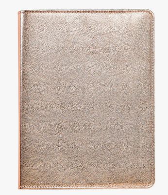 9&quot; SPIRAL Leather JOURNAL | Rose Gold