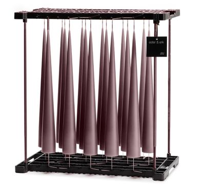 Cone Candle No. 84 WINTER ROSE 37cm Matt | SINGLE