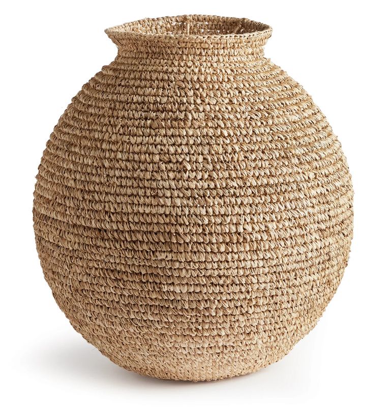 Remi Woven Basket Vase | Large