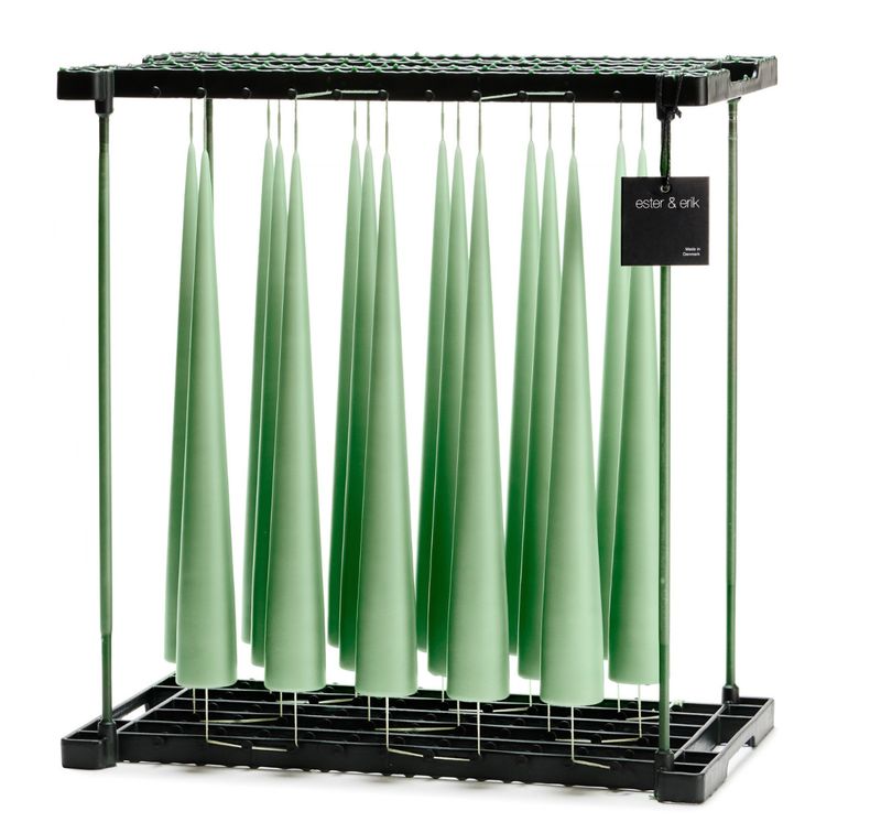 Cone Candle No. 66 | EUCALYPTUS 37 cm  Matt | SINGLE