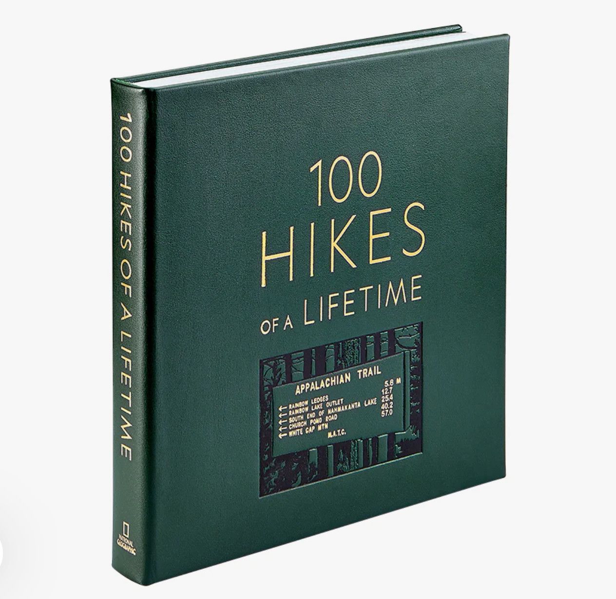 100 Hikes of a Lifetime | Leatherbound