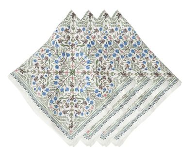 Villa Seville Napkin | Chambray | Set of 4