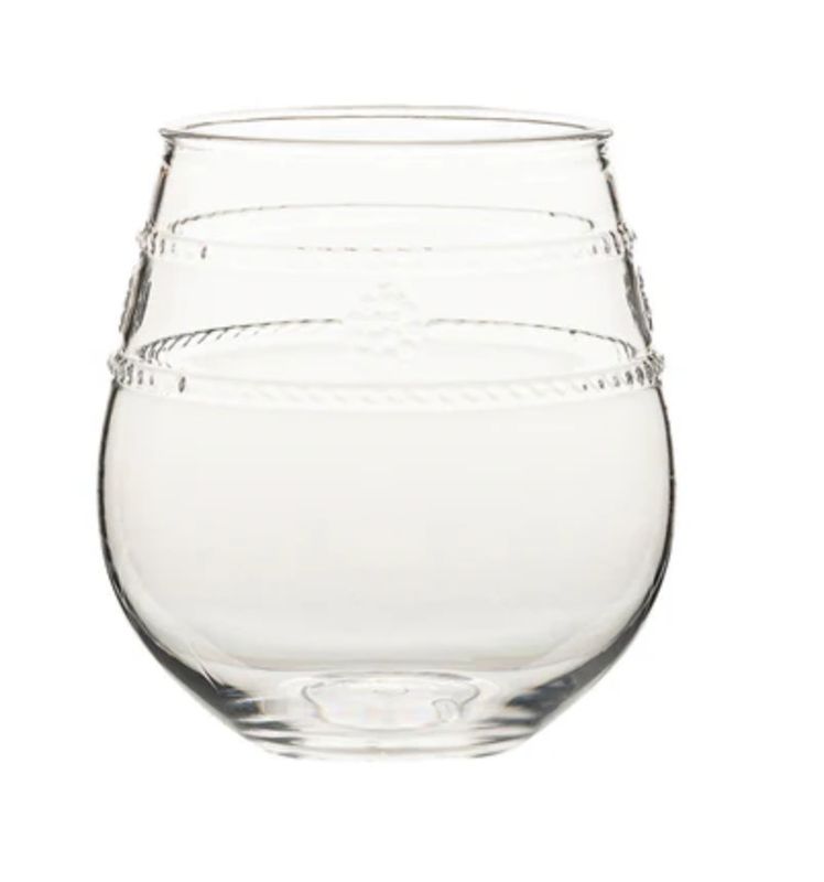 Isabella Acrylic Stemless Wine Glass