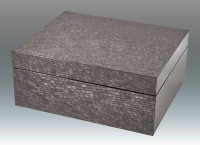Grey Fishscale Empty Box