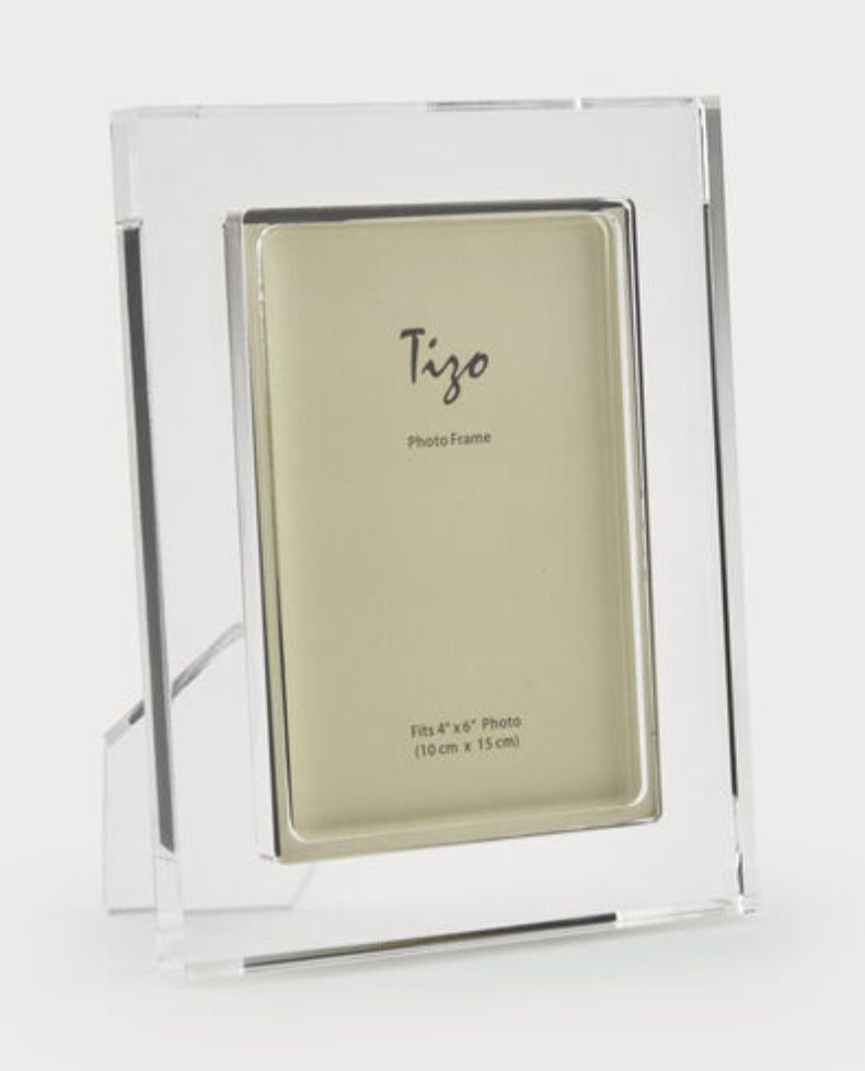 Lucite Frame | Clear Border | 5x7