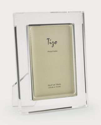 Lucite Frame | Clear Border | 5x7