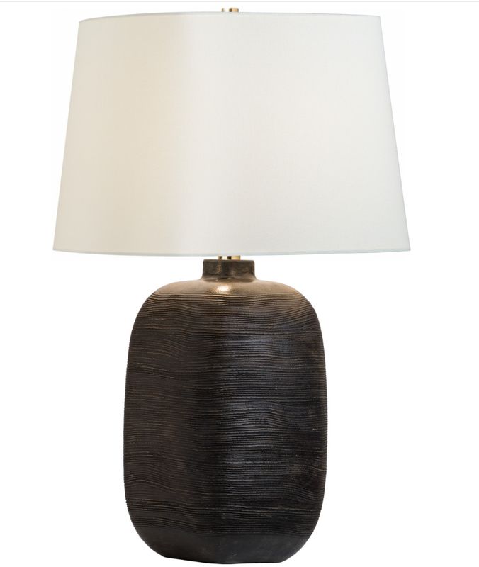 Pemba Large Combed Table Lamp | Chimney