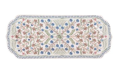 Villa Seville 15&quot; Hostess Tray | Chambray