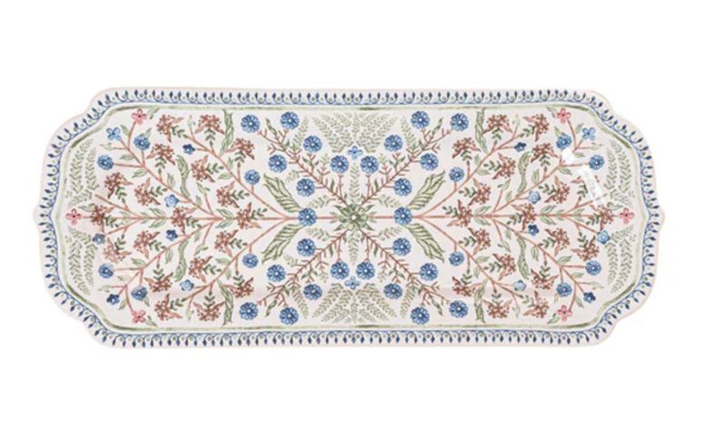 Villa Seville 15&quot; Hostess Tray | Chambray