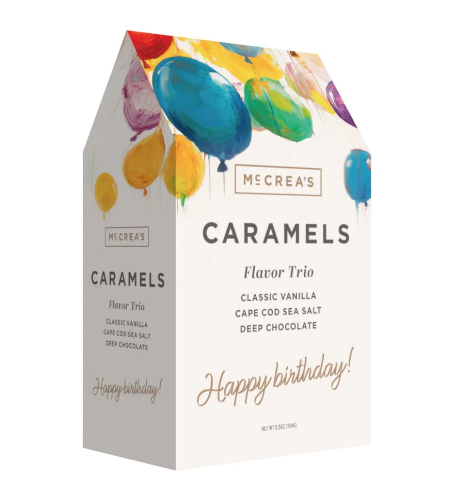 GABLE BOX Caramel Flavor Trio | HAPPY BIRTHDAY