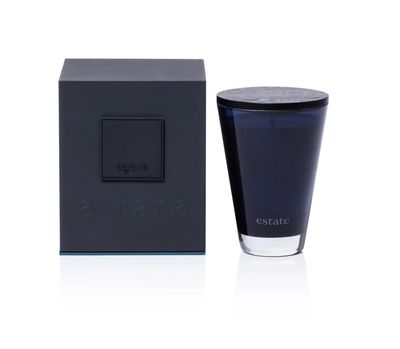 Estate Candle 10.5 oz Navy Blue | Agave