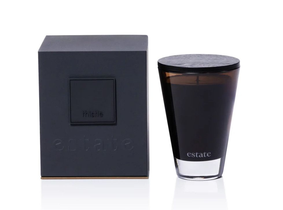 Estate Candle 10.5oz Topaz Thistle
